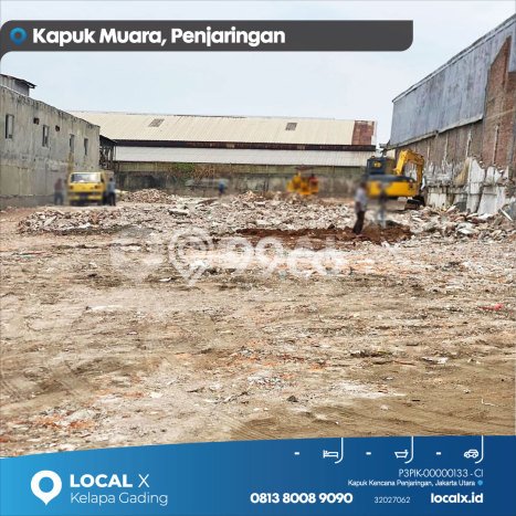 Tanah Dijual Lokasi Penjaringan, Jakarta Utara dengan Luas Tanah 1870m2 dan Status SHM Tanah Dijual Lokasi Penjaringan, Jakarta Utara dengan Luas Tanah 1870m2 dan Status SHM