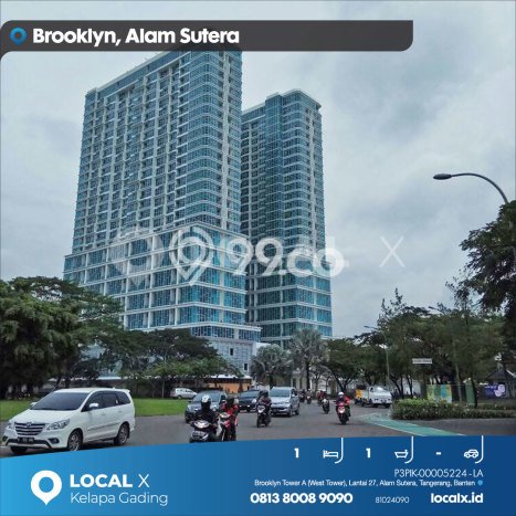 Dijual Apartemen di Tangerang 1 Kamar & 1 Kamar Mandi, Luas 45m2 Dijual Apartemen di Tangerang 1 Kamar & 1 Kamar Mandi, Luas 45m2
