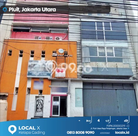 Unit Ruko Dijual di Penjaringan Jakarta Utara 1680m2 Unit Ruko Dijual di Penjaringan Jakarta Utara 1680m2