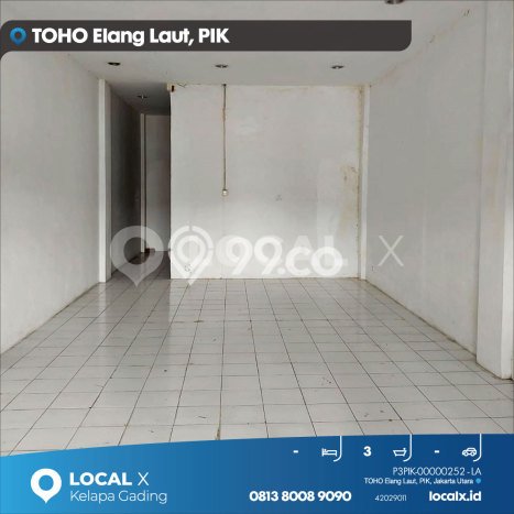 Unit Ruko Dijual di Jakarta Utara LT 60m2 & LB 212m2 Unit Ruko Dijual di Jakarta Utara LT 60m2 & LB 212m2