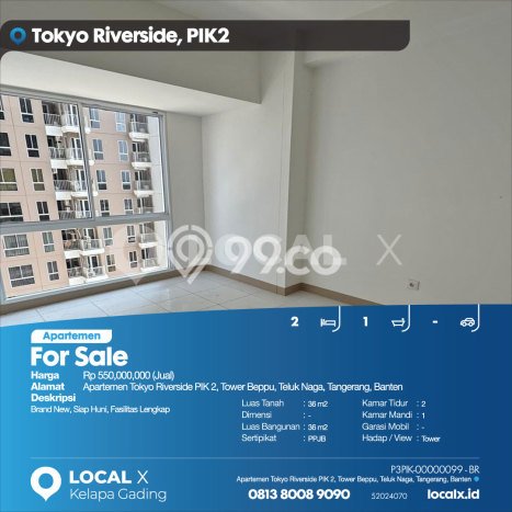Apartemen Favorit Nyaman Dijual di Jakarta Utara dengan 2 Kamar Tidur Apartemen Favorit Nyaman Dijual di Jakarta Utara dengan 2 Kamar Tidur