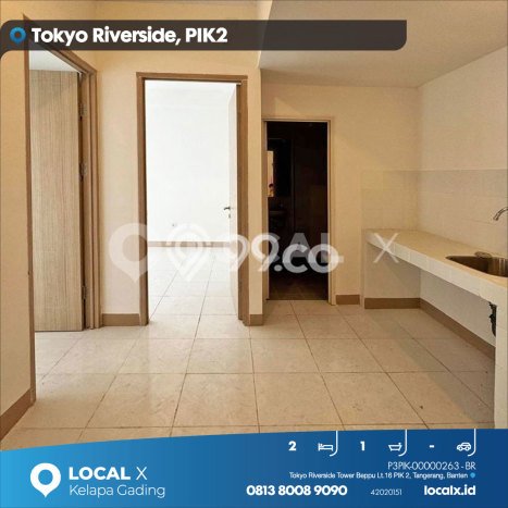 Siap Huni Apartemen 2 KT 1 KM di Pantai Indah Kapuk 2 Luas 36m2 Siap Huni Apartemen 2 KT 1 KM di Pantai Indah Kapuk 2 Luas 36m2