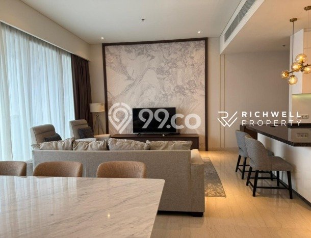 Hunian Apartemen Strategis di Sudirman Punya 2 Kamar Tidur & 2 Kamar Mandi Hunian Apartemen Strategis di Sudirman Punya 2 Kamar Tidur & 2 Kamar Mandi
