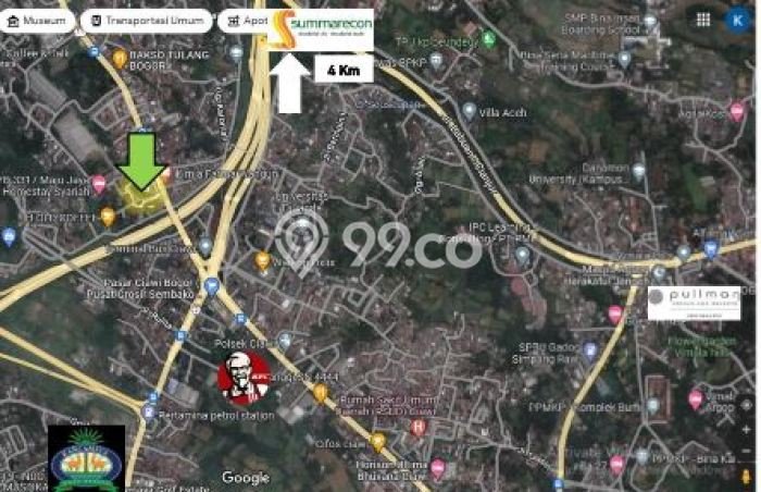 Lahan Disewakan di Ciawi, Bogor, Luas 4930m2 SHM Lahan Disewakan di Ciawi, Bogor, Luas 4930m2 SHM