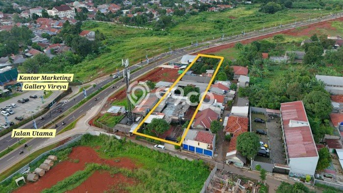 Tanah di Serpong, Tangerang Selatan Luas 2432m2 Dijual Segera Tanah di Serpong, Tangerang Selatan Luas 2432m2 Dijual Segera