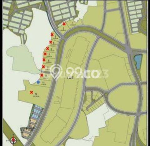 Dijual Tanah Lokasi BSD, Tangerang Seluas 7303m2 Dijual Tanah Lokasi BSD, Tangerang Seluas 7303m2