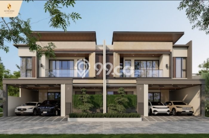 Ready to Use! Premium House LT 150m2 Desain Modern di BSD Griya Loka Ready to Use! Premium House LT 150m2 Desain Modern di BSD Griya Loka