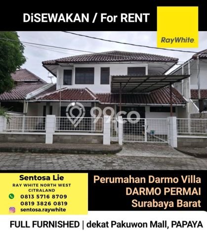 Sewa cepat rumah minimalis strategis 4 Kamar di Dukuh Pakis, Surabaya Sewa cepat rumah minimalis strategis 4 Kamar di Dukuh Pakis, Surabaya