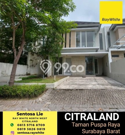 Jual Rumah Luas Elegan Dengan View Cantik di Citraland, Surabaya Jual Rumah Luas Elegan Dengan View Cantik di Citraland, Surabaya