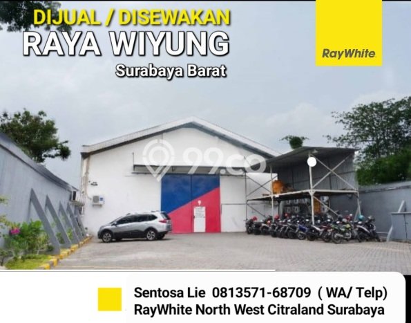 Komersial Dijual di Wiyung Surabaya dengan LB 1000m2 Komersial Dijual di Wiyung Surabaya dengan LB 1000m2