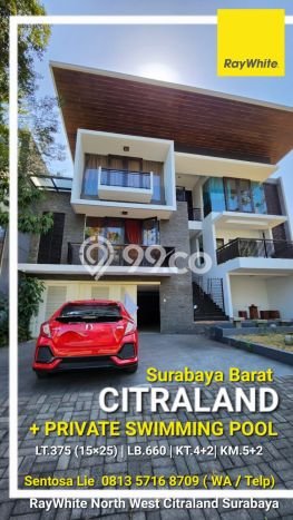 Hunian Super Elit dengan Akses Paling Strategis di Citraland, Surabaya Hunian Super Elit dengan Akses Paling Strategis di Citraland, Surabaya