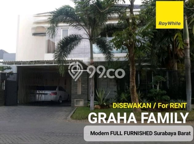Disewakan Rumah Harga Terjangkau di Graha Surabaya Punya 5 KT Disewakan Rumah Harga Terjangkau di Graha Surabaya Punya 5 KT