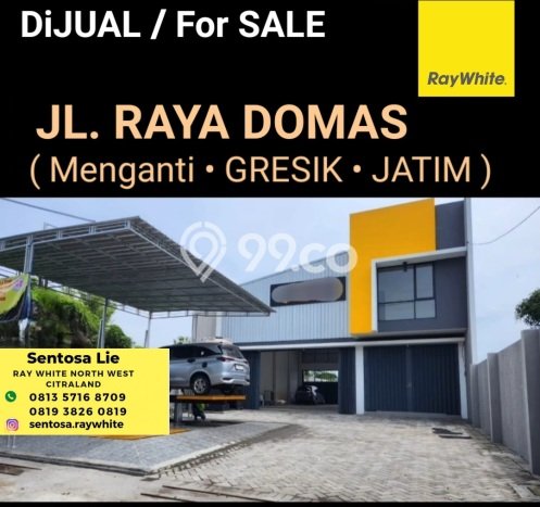Ruko Dijual Lokasi Emas di Menganti Luas 255m2 Ruko Dijual Lokasi Emas di Menganti Luas 255m2