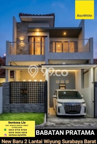 Jual Rumah Favorit Siap Huni LB 155m2 di Wiyung, Surabaya Jual Rumah Favorit Siap Huni LB 155m2 di Wiyung, Surabaya