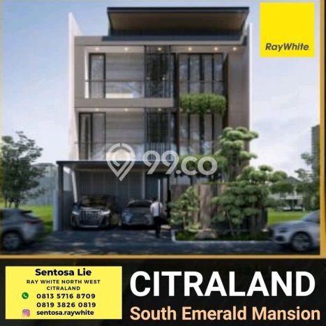Dijual Rumah Luas Elegan Dengan View Eksklusif di Citraland, Surabaya Dijual Rumah Luas Elegan Dengan View Eksklusif di Citraland, Surabaya