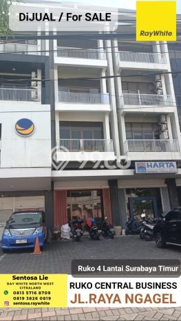 Ruko Dijual di Surabaya LT 125m2 & LB 366m2 Lokasi Terbaik! Ruko Dijual di Surabaya LT 125m2 & LB 366m2 Lokasi Terbaik!