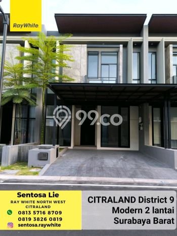 Ready to Use! Premium House LT 105m2 Desain Modern di Citraland Ready to Use! Premium House LT 105m2 Desain Modern di Citraland