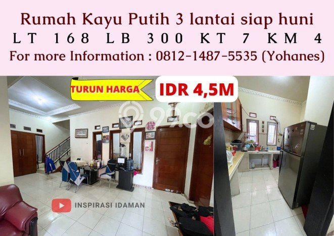 Rumah Elit Modern Siap Huni di Rawamangun Jakarta Timur Rumah Elit Modern Siap Huni di Rawamangun Jakarta Timur