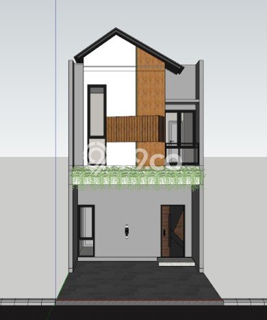 Rumah Modern 4 KT LT 87m2 di Rawamangun Rumah Modern 4 KT LT 87m2 di Rawamangun