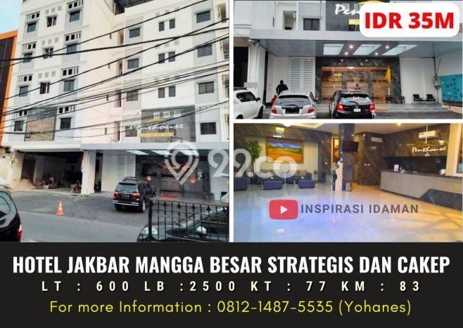 AREA KOMERSIAL! Hotel Kawasan , Luas 2500m2m², Akses Utama AREA KOMERSIAL! Hotel Kawasan , Luas 2500m2m², Akses Utama