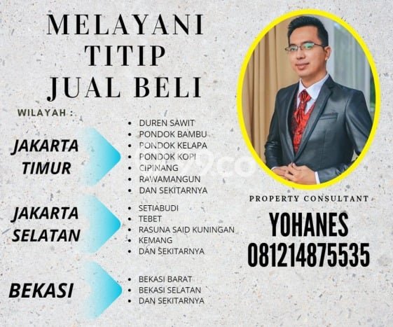 Kavling Tanah untuk Dijual di Cipinang, Jakarta Timur, Luas 775m2 Kavling Tanah untuk Dijual di Cipinang, Jakarta Timur, Luas 775m2