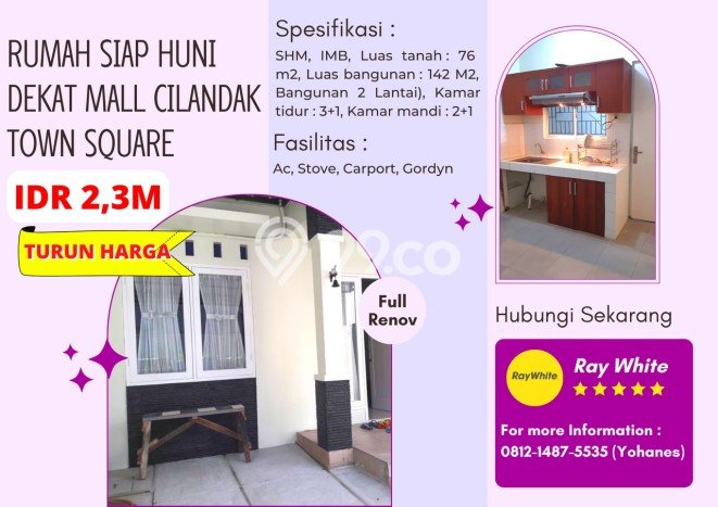 Rumah Minimalis 4 KT di Pejaten Jakarta Selatan Unfurnished Rumah Minimalis 4 KT di Pejaten Jakarta Selatan Unfurnished