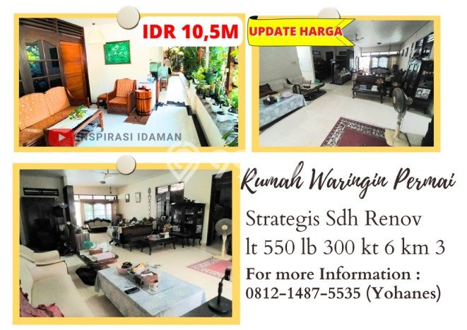 Rumah Elit Modern Tanpa Renovasi di Jatiwaringin Jakarta Timur Rumah Elit Modern Tanpa Renovasi di Jatiwaringin Jakarta Timur
