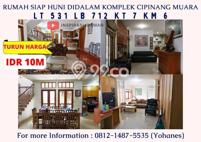 Rumah Elit Modern Siap Huni di Cipinang Jakarta Timur Rumah Elit Modern Siap Huni di Cipinang Jakarta Timur