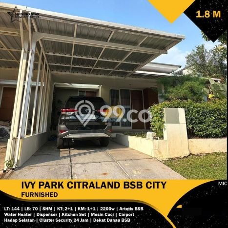 Hunian Nyaman Asri 2 KT Siap Huni di BSB City Semarang Hunian Nyaman Asri 2 KT Siap Huni di BSB City Semarang