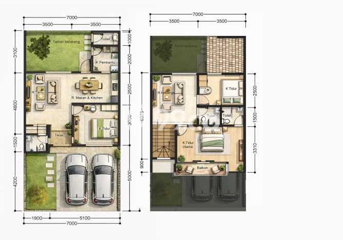 Hunian Elit LB 70m2 Siap Pakai Desain Elegan di Ubung, Denpasar Hunian Elit LB 70m2 Siap Pakai Desain Elegan di Ubung, Denpasar