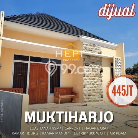 Rumah Modern LB/LT 45m2/89m2 Dijual Area Muktiharjo, Semarang Rumah Modern LB/LT 45m2/89m2 Dijual Area Muktiharjo, Semarang