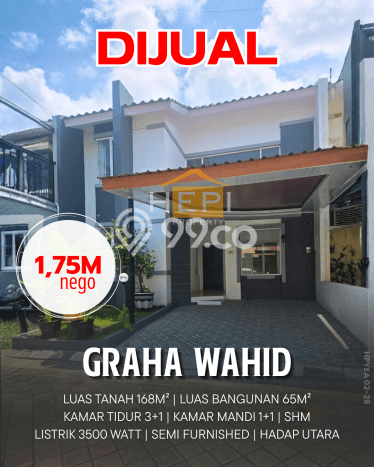For Sale Hunian Rumah Terawat 4 Kamar di Sambiroto, Semarang For Sale Hunian Rumah Terawat 4 Kamar di Sambiroto, Semarang