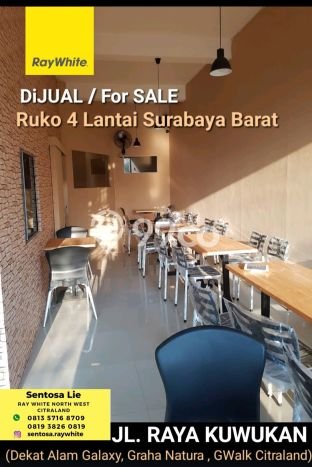 Ruko Dijual di Sambikerep LT 100m2, LB 240m2 untuk Investasi Ruko Dijual di Sambikerep LT 100m2, LB 240m2 untuk Investasi