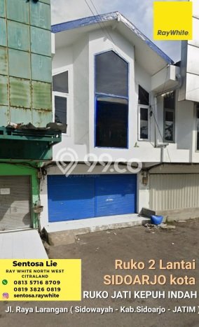 Ruko Dijual Lokasi Emas di Sidoarjo Luas 160m2 Ruko Dijual Lokasi Emas di Sidoarjo Luas 160m2