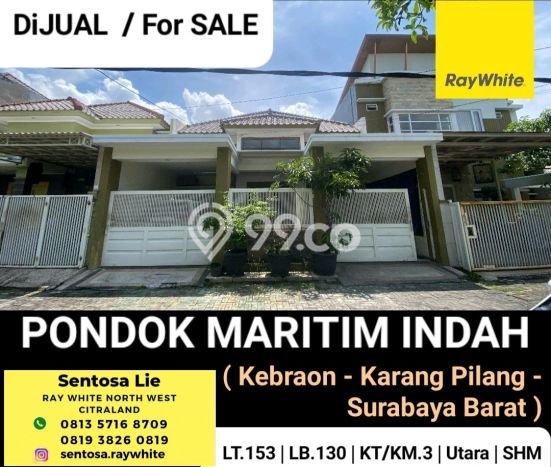 Rumah Modern 3 KT di Karangpilang Surabaya Semi Furnished Rumah Modern 3 KT di Karangpilang Surabaya Semi Furnished