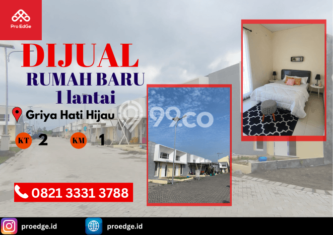 Jual Rumah Harga Miring Candi Punya 2 KT & LT 73m2 Jual Rumah Harga Miring Candi Punya 2 KT & LT 73m2