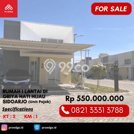 Rumah Modern Cantik 2 KT Bisa Langsung Pindah di Candi Rumah Modern Cantik 2 KT Bisa Langsung Pindah di Candi