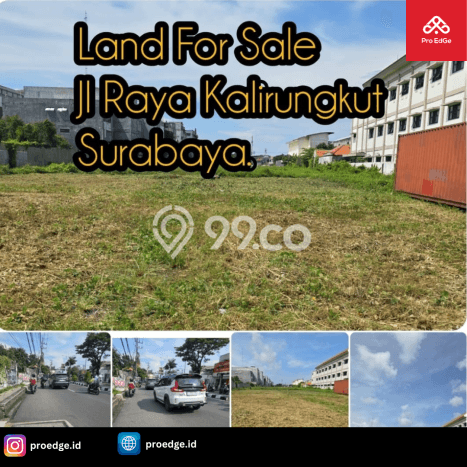 Tanah Strategis Dijual di Rungkut Surabaya 6800m2 Tanah Strategis Dijual di Rungkut Surabaya 6800m2
