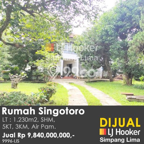 Rumah Strategis di Pusat Kota Gajah Mungkur, Semarang - LT 1230m² Rumah Strategis di Pusat Kota Gajah Mungkur, Semarang - LT 1230m²
