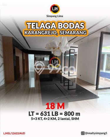 Hunian Eksklusif Dijual LT 631m2 di Gajah Mungkur, Semarang Hunian Eksklusif Dijual LT 631m2 di Gajah Mungkur, Semarang