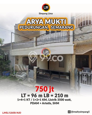 Rumah Modern Minimalis 6 Kamar Siap Huni di Pedurungan Rumah Modern Minimalis 6 Kamar Siap Huni di Pedurungan