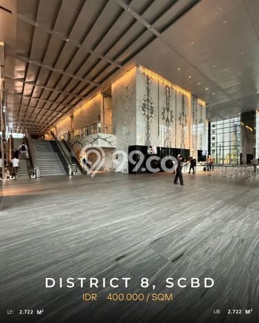 Dijual! Kantor di SCBD Jakarta Selatan LT 2722m2 / LB 2600m2 Kawasan Bisnis Dijual! Kantor di SCBD Jakarta Selatan LT 2722m2 / LB 2600m2 Kawasan Bisnis