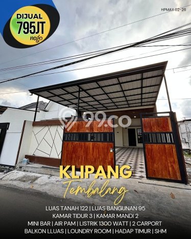Rumah Modern 3 KT di Sendangmulyo Semarang Unfurnished Rumah Modern 3 KT di Sendangmulyo Semarang Unfurnished