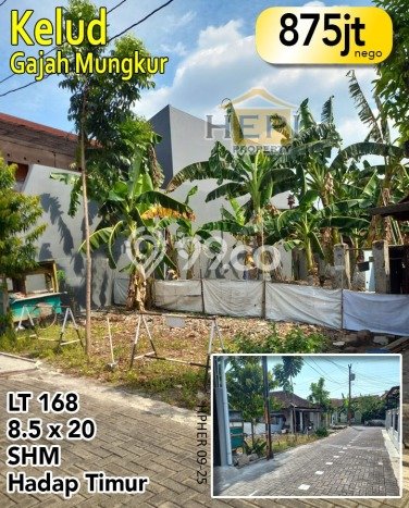 Dijual Tanah di Gajah Mungkur Semarang Luas 168m2 SHM Dijual Tanah di Gajah Mungkur Semarang Luas 168m2 SHM