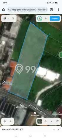Kavling Tanah untuk Dijual di Canggu, Badung, Luas 2750m2 Kavling Tanah untuk Dijual di Canggu, Badung, Luas 2750m2