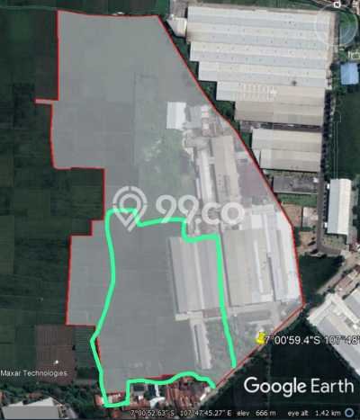 Gudang Komersial Dijual di Cicalengka Bandung LT 30000m2 & LB 10000m2 Gudang Komersial Dijual di Cicalengka Bandung LT 30000m2 & LB 10000m2