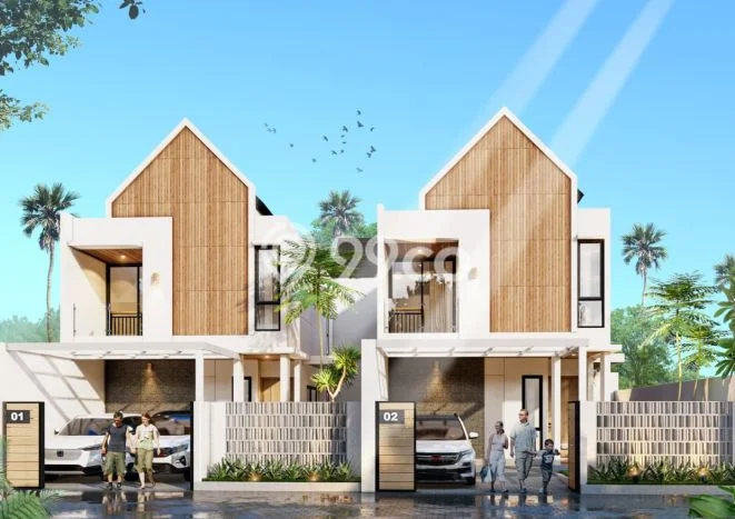 Rumah Modern 3 Kamar LT 77m2 di Ubung Rumah Modern 3 Kamar LT 77m2 di Ubung