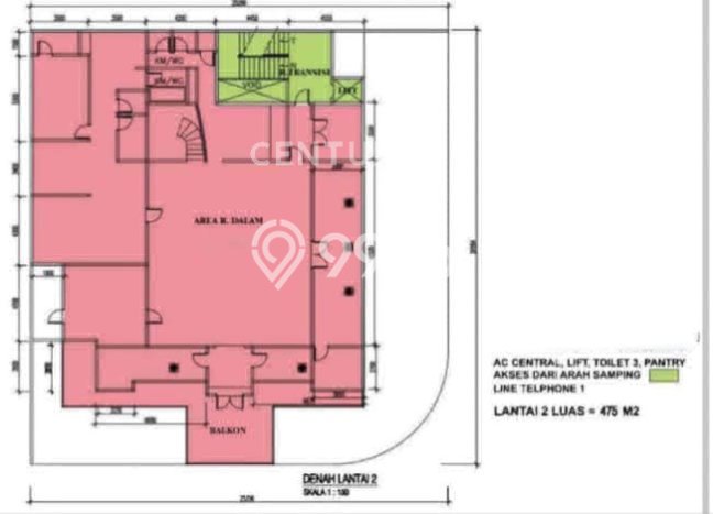Kantor Dijual di Kebayoran Baru Jakarta Selatan dengan LB 1300m2 Kantor Dijual di Kebayoran Baru Jakarta Selatan dengan LB 1300m2