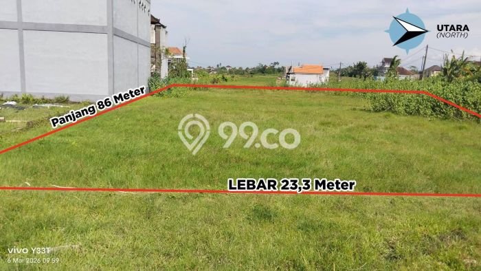 Untuk Dijual Tanah di Tabanan Tabanan Luas 1980m2 SHM Untuk Dijual Tanah di Tabanan Tabanan Luas 1980m2 SHM