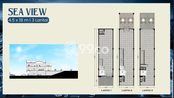 Ruko Dijual di Prime Area Jakarta Utara Luas 243m2 Ruko Dijual di Prime Area Jakarta Utara Luas 243m2